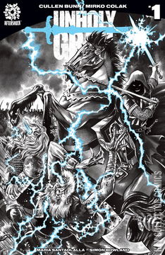 Variant Cover for Unholy Grail #1