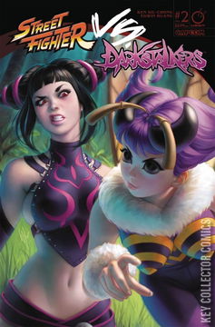Variant Cover for Street Fighter vs. Darkstalkers #2