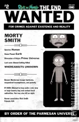 Variant Cover for Rick and Morty: The End #2