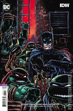 Variant Cover for Batman / Teenage Mutant Ninja Turtles #1