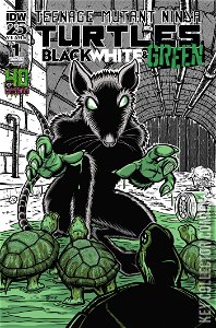 Teenage Mutant Ninja Turltes: Black, White & Green