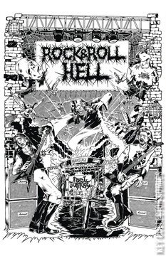 Variant Cover for Rock & Roll Hell #1