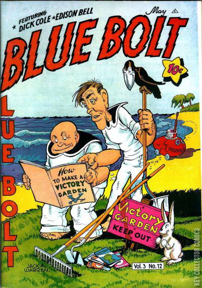 Cover art for Blue Bolt #12