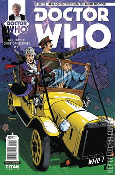 Variant Cover for Doctor Who: The Third Doctor #3