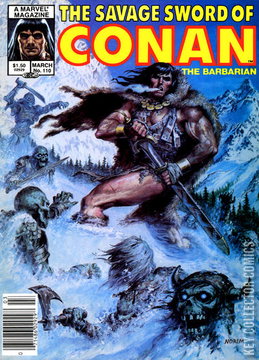 Variant Cover for Savage Sword of Conan, The #110