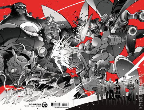 Variant Cover for DC: Mech #1