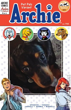 Variant Cover for Archie Comics #708