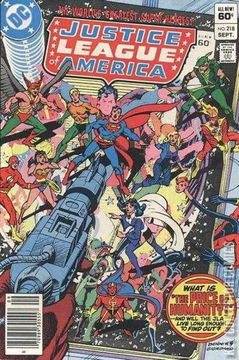 Variant Cover for Justice League of America #218