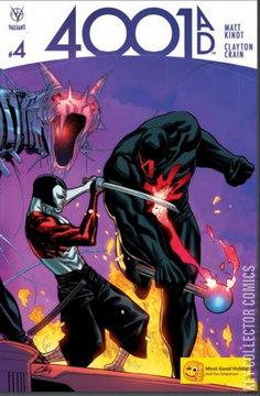 Variant Cover for 4001 A.D. #4