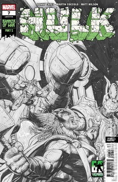 Variant Cover for Hulk #7