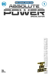 Variant Cover for Free Comic Book Day 2024: Absolute Power #1