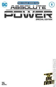 Variant Cover for Free Comic Book Day 2024: Absolute Power #1