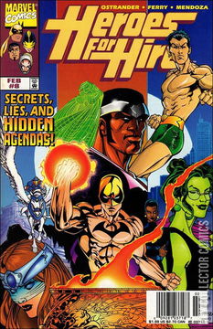 Variant Cover for Heroes for Hire #8