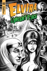 Variant Cover for Elvira Meets Vincent Price #2