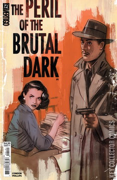 Variant Cover for Peril of the Brutal Dark: An Ezra Cain Mystery, The #1