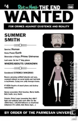Variant Cover for Rick and Morty: The End #4