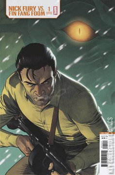 Variant Cover for Nick Fury vs Fin Fang Foom #1