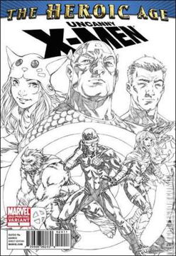 Variant Cover for Uncanny X-Men: The Heroic Age #1