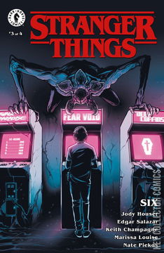 Variant Cover for Stranger Things Six #3