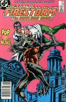 Variant Cover for Firestorm the Nuclear Man #38