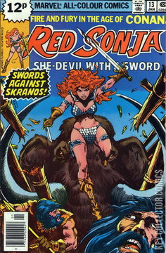 Variant Cover for Red Sonja #13