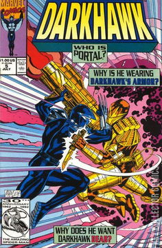 Variant Cover for Darkhawk #5