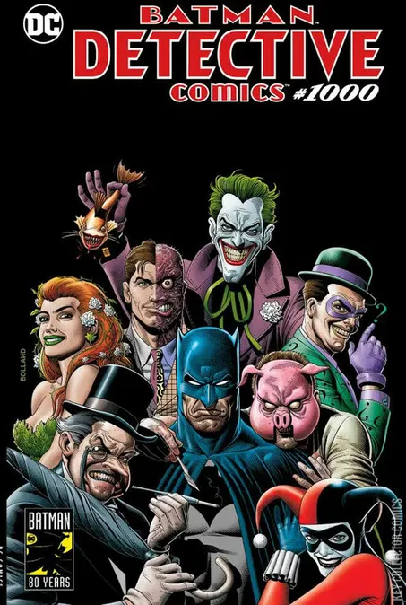 Cover art for Detective Comics #1000 Forbidden Planet