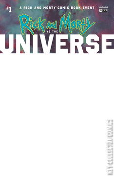 Variant Cover for Rick and Morty vs. the Universe #1