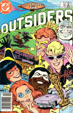 Variant Cover for Adventures of the Outsiders #38