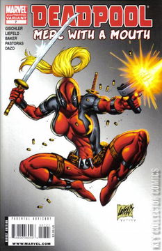 Variant Cover for Deadpool: Merc with a Mouth #7