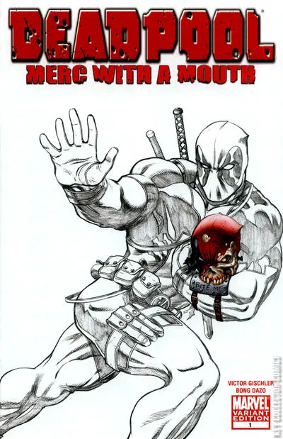 Cover art for Deadpool: Merc with a Mouth #1 SDCC