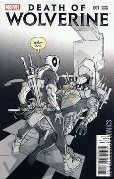 Variant Cover for Death of Wolverine #1