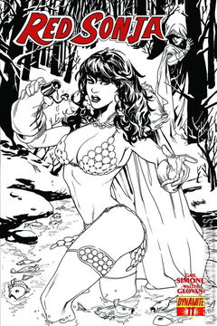 Variant Cover for Red Sonja #11