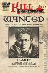 Variant Cover for Kill Shakespeare: The Mask of Night #3
