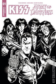 Variant Cover for KISS / Army of Darkness #1