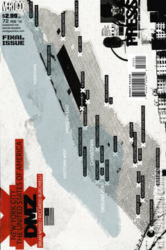 Variant Cover for DMZ #72