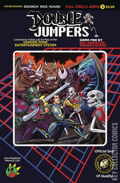 Variant Cover for Double Jumpers: Full Circle Jerks #3