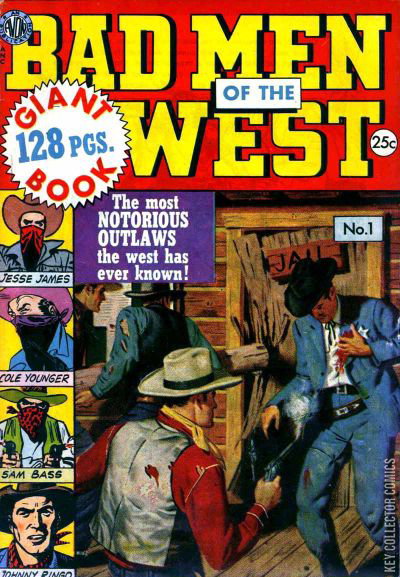 Badmen of the West by Avon | Key Collector Comics