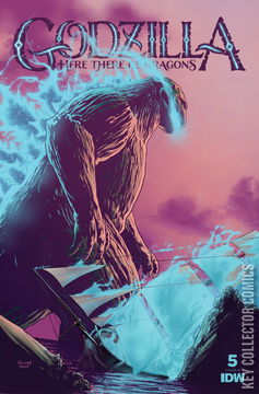 Variant Cover for Godzilla: Here There Be Dragons #5