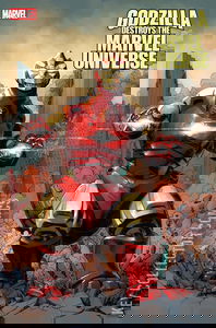Godzilla Destroys the Marvel Universe #3