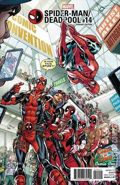 Variant Cover for Spider-Man / Deadpool #14