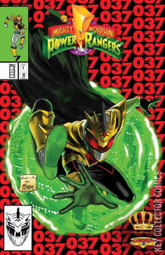 Variant Cover for Mighty Morphin Power Rangers #37
