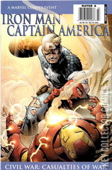 Variant Cover for Iron Man / Captain America: Civil War - Casualties of War #1