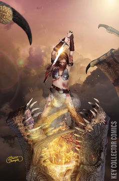 Variant Cover for Unbreakable Red Sonja #2