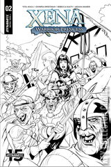 Variant Cover for Xena: Warrior Princess #2