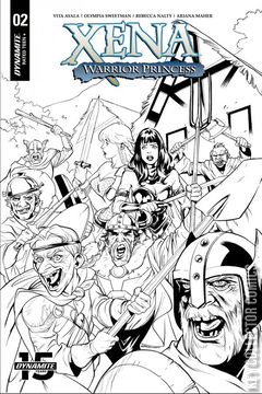 Variant Cover for Xena: Warrior Princess #2