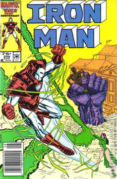 Variant Cover for Iron Man #209