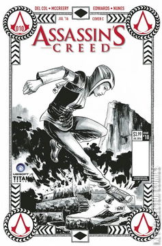 Variant Cover for Assassin's Creed #10