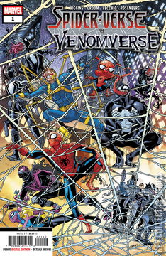 Variant Cover for Spider-Verse vs Venomverse #1