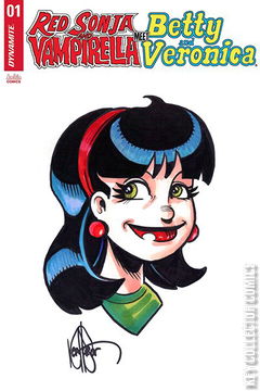 Variant Cover for Red Sonja and Vampirella Meet Betty and Veronica #1
